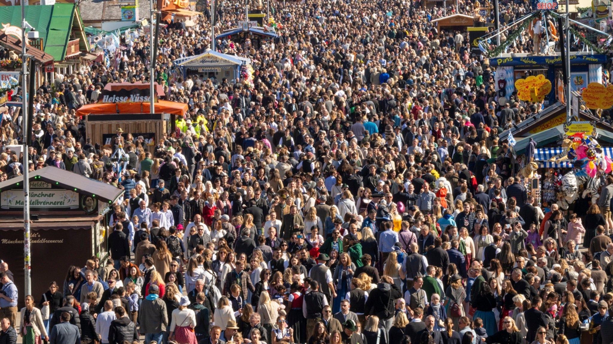 Nach Überfüllung war die Wiesn einen halben Tag lang gesperrt
