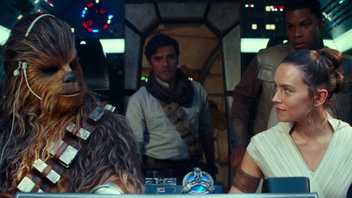 Die neuen Helden des Star-Wars-Universums ein letztes Mal vereint in "Star Wars: Der Aufstieg Skywalkers" (Filmszene)