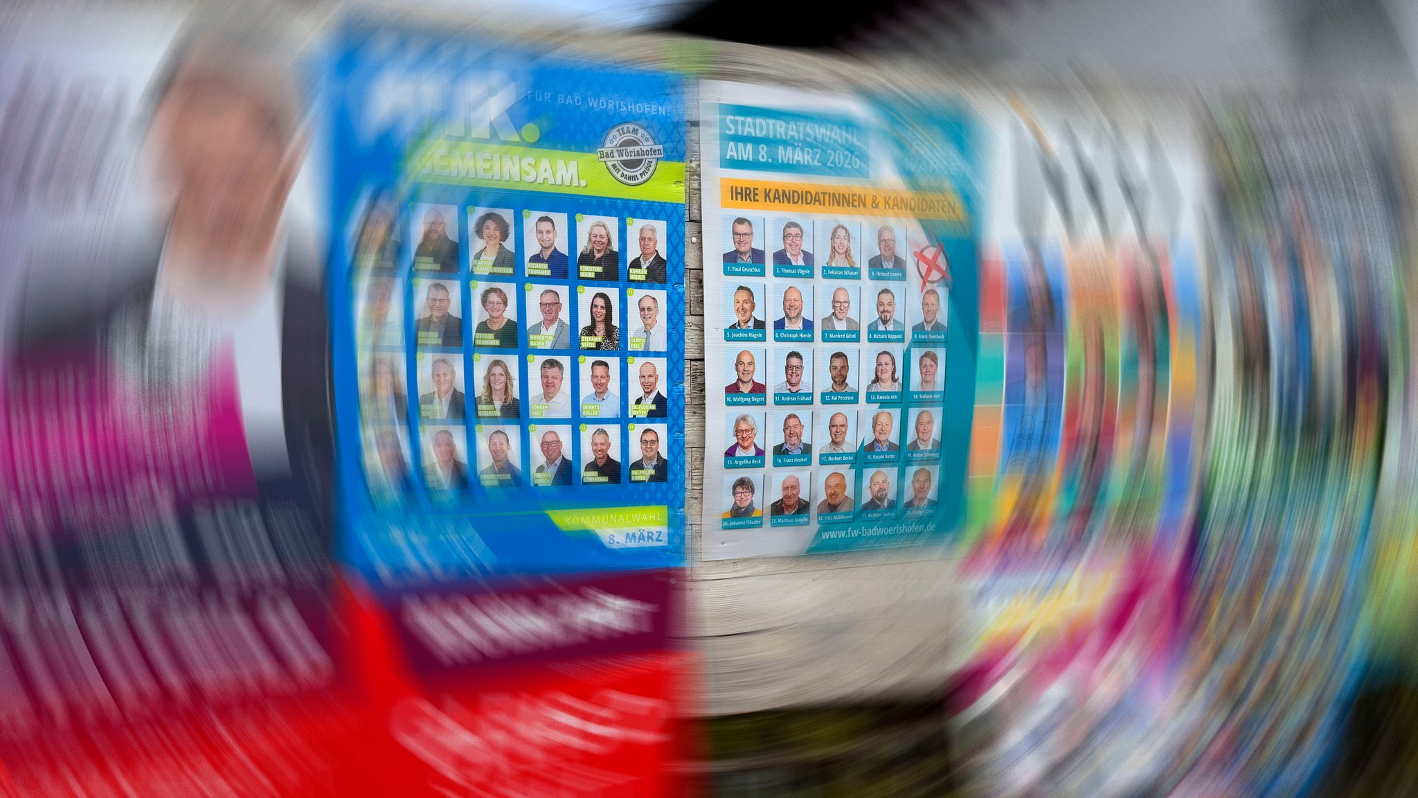 Wie dreht sich das Parteienkarussell bei der Landtagswahl? | Bild: picture alliance / M.i.S. | Bernd Feil Wie dreht sich das Parteienkarussell bei der Landtagswahl?