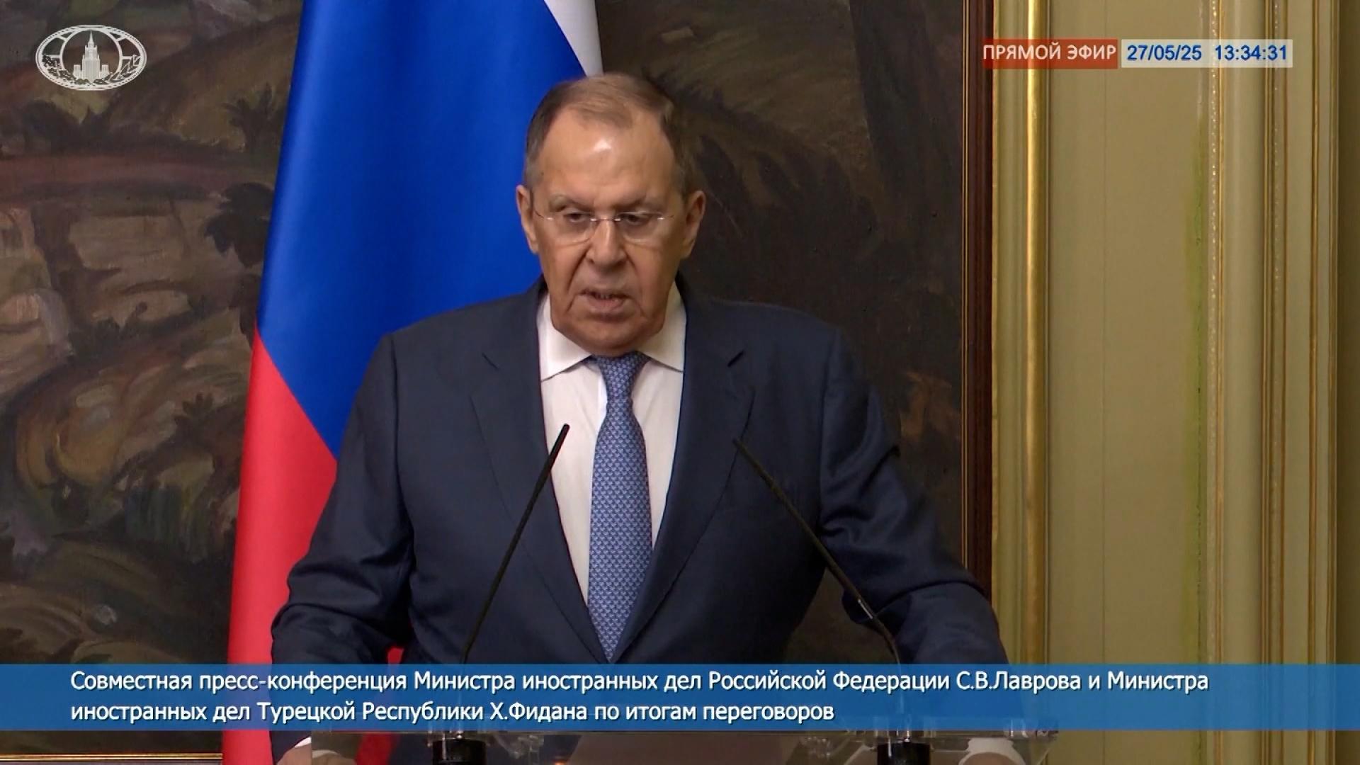 Russlands Außenminister Lawrow kritisierte Bundeskanzler Merz wegen seiner Äußerung zu Reichweiten von Waffen