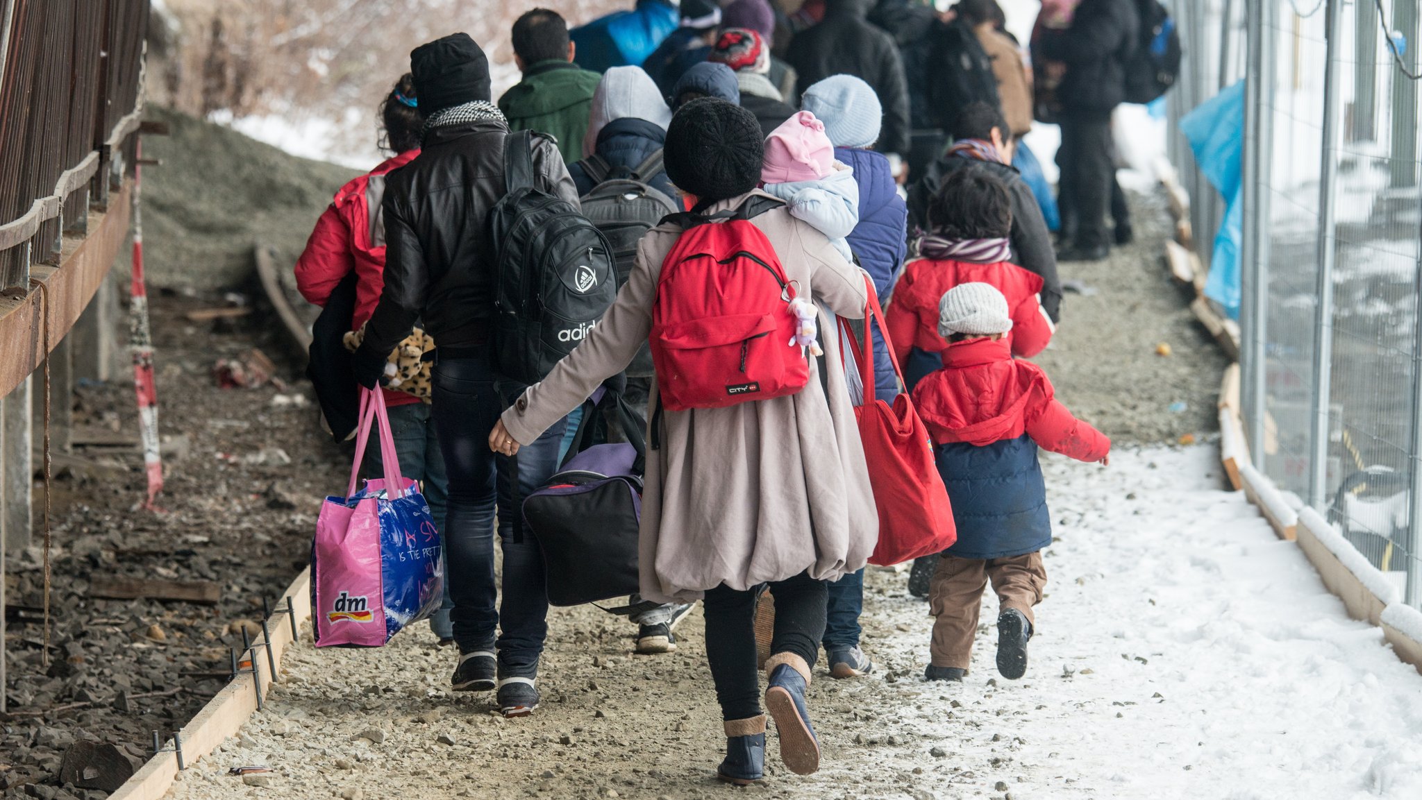 Flüchtlinge in Niederbayern 