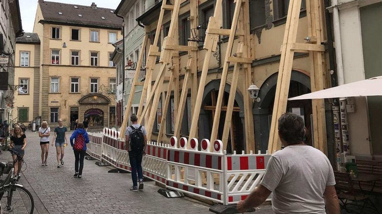 Ratselhafter Immobilien Deal Haus In Bamberg Einsturzgefahrdet Br24