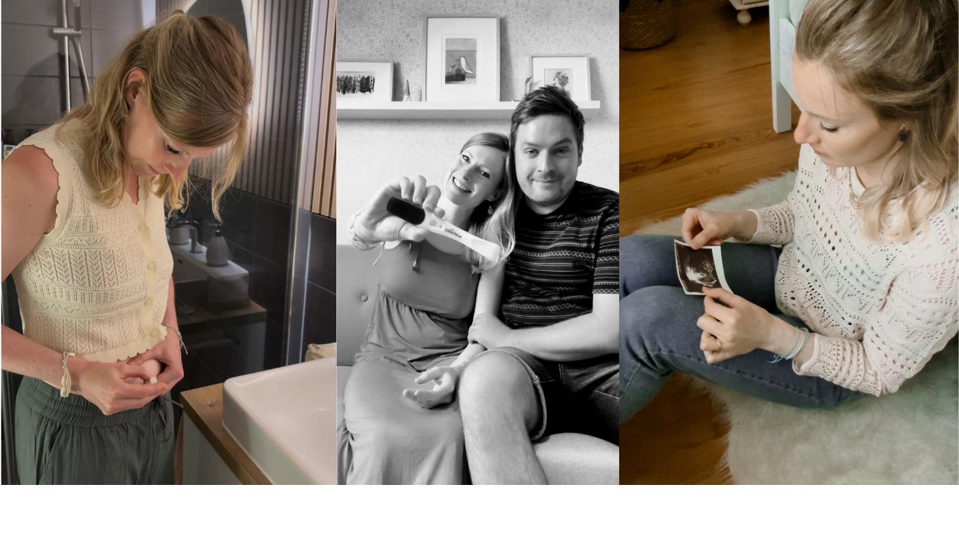 Ein Paar auf dem Weg zum Kinderwunsch.