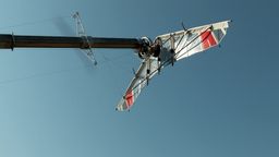 Stromgewinnung mit einem Lenkdrachen | Bild:EnerKite Flugwindkraftanlagen