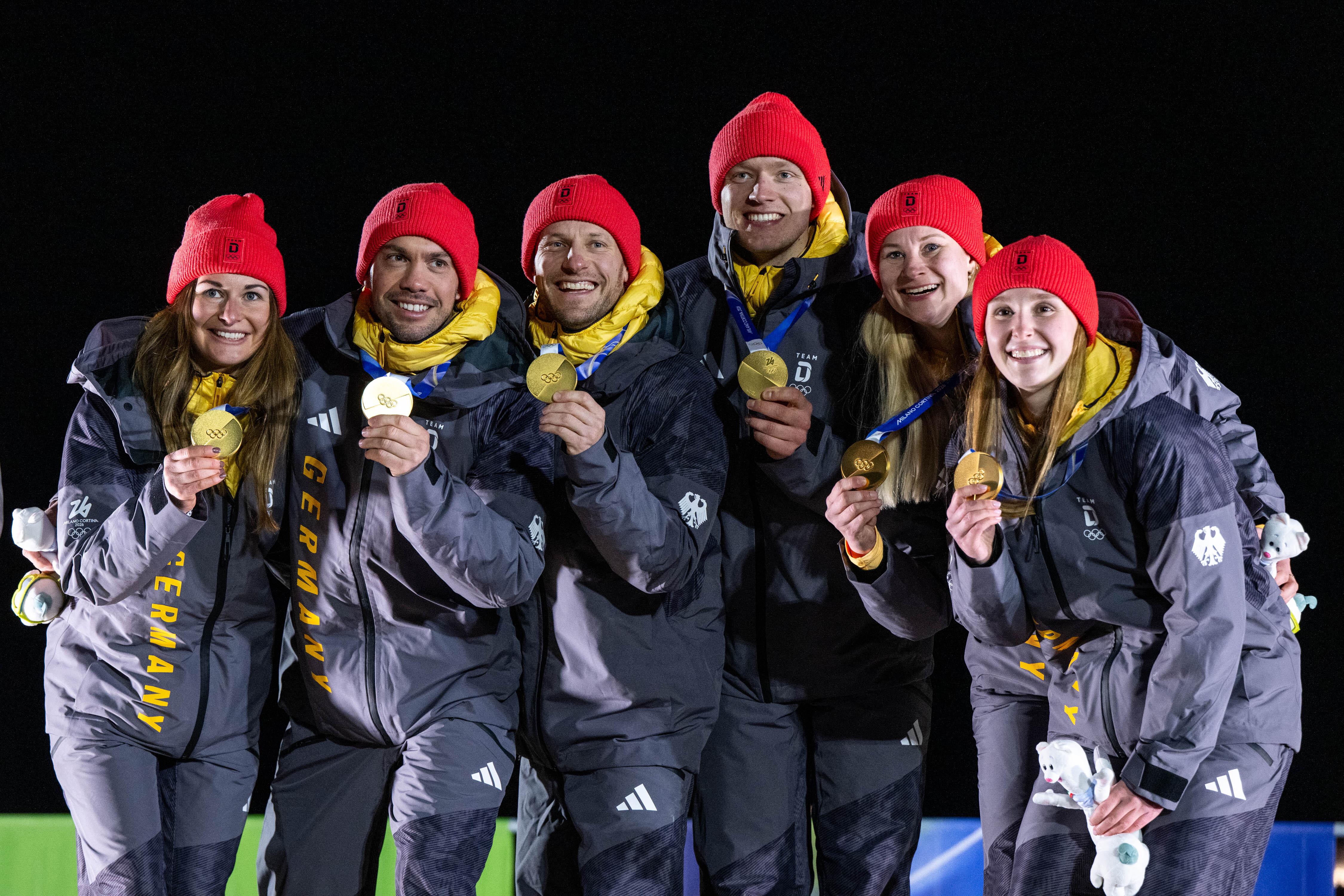 Die Rodel-Staffel rund um Wendl/Arlt