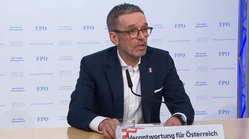 FPÖ-Chef Herbert Kickl | Bild: BR FPÖ-Chef Herbert Kickl