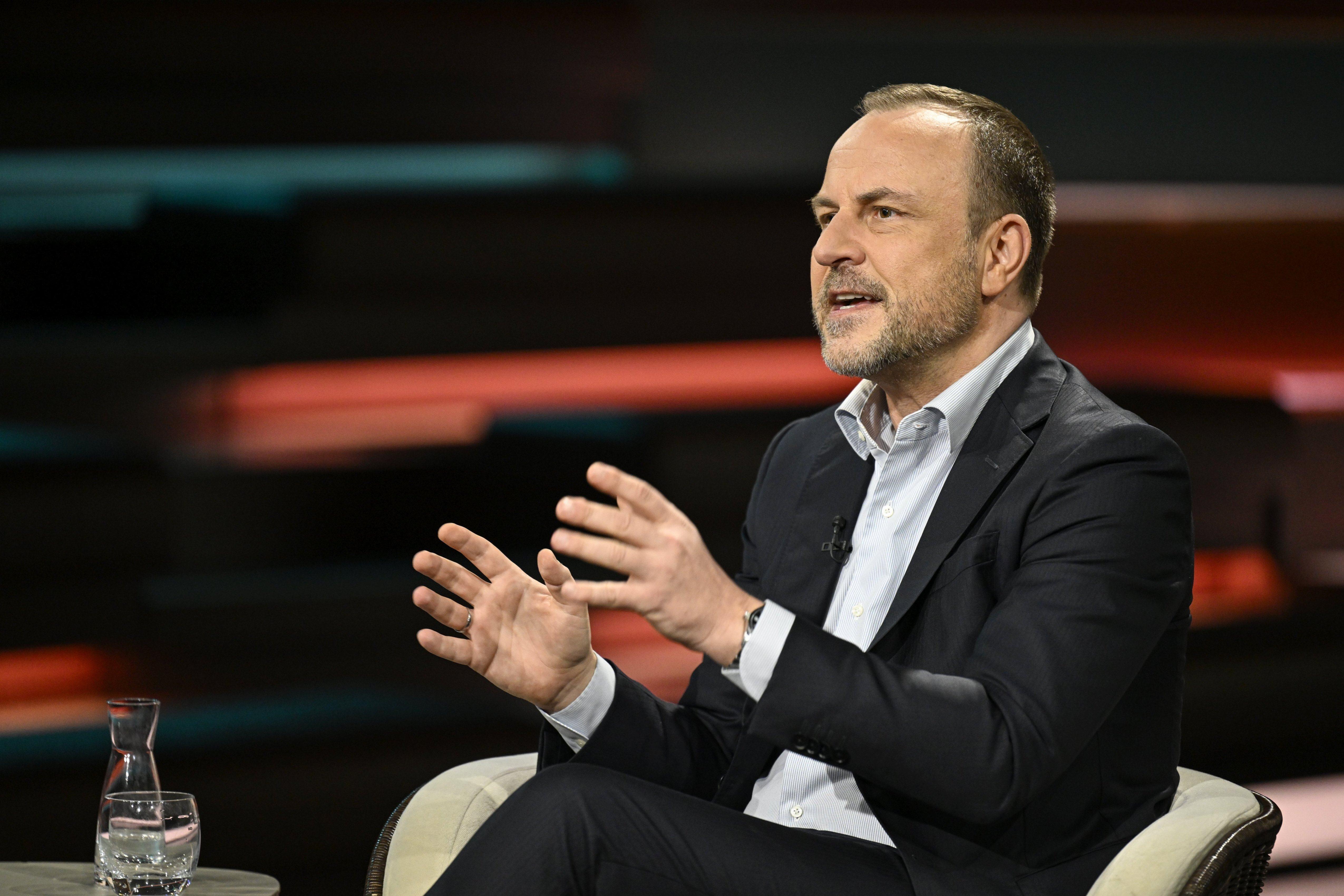 Der Publizist und Sicherheitsexperte Peter Neumann im ZDF.