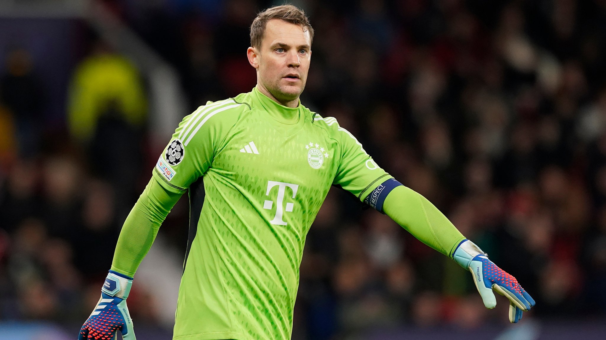 FC Bayern: Manuel Neuer beim Champions-League-Spiel bei Manchester United