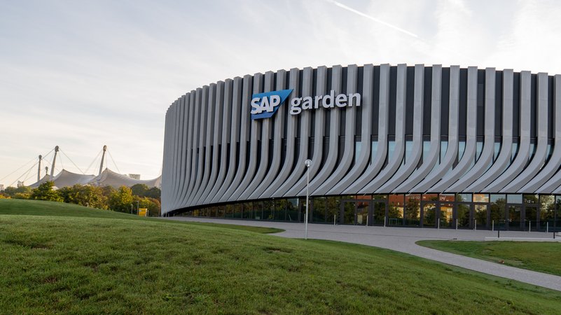 Der SAP-Garden im Münchner Olympiapark | Bild: picture alliance / kolbert-press Der SAP-Garden im Münchner Olympiapark