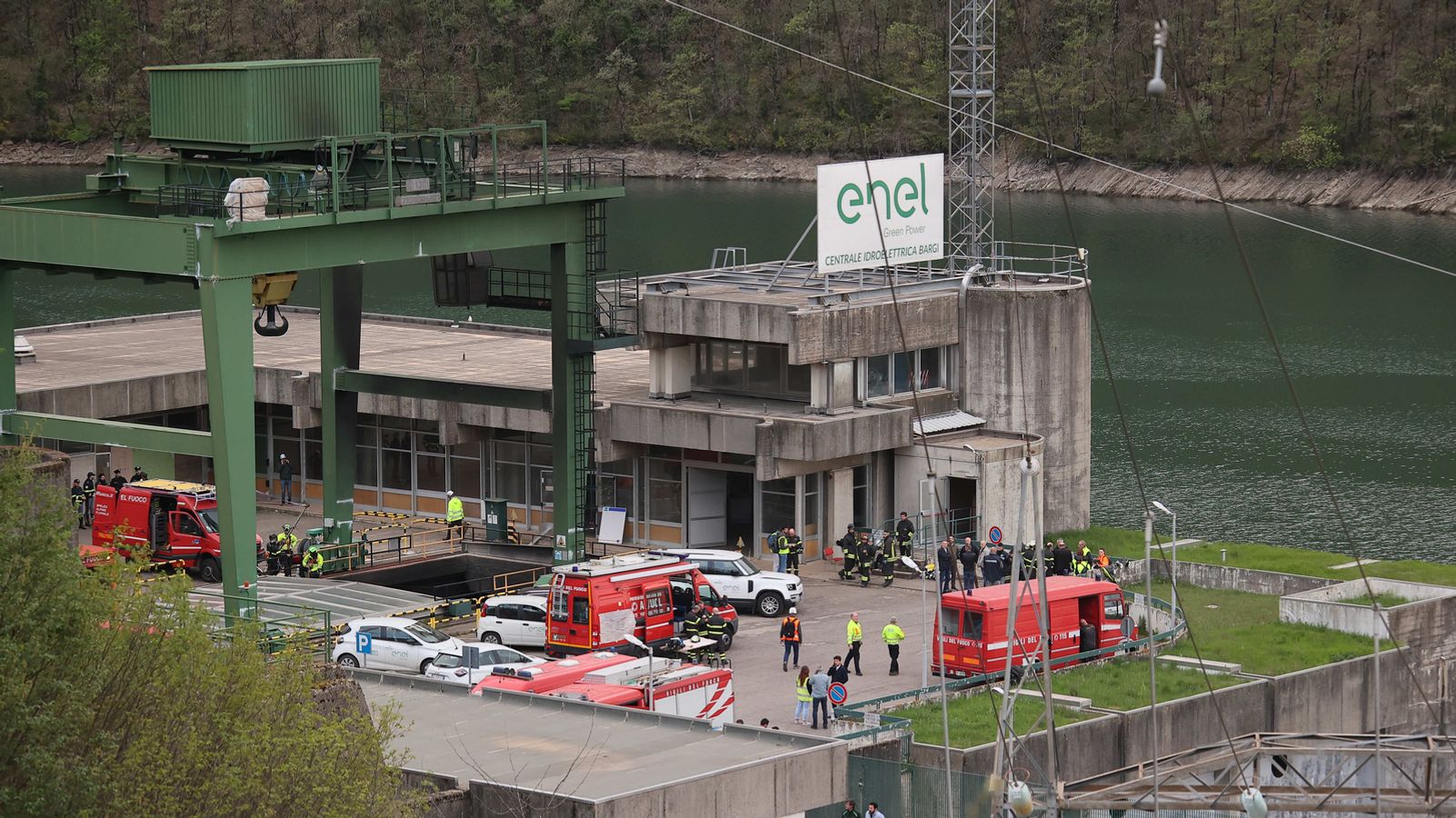 Verschillende doden bij een explosie in een Italiaanse waterkrachtcentrale