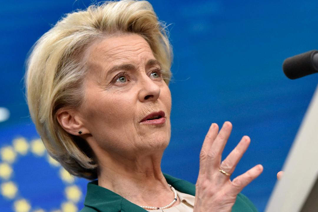 Die Präsidentin der Europäischen Kommission Ursula von der Leyen