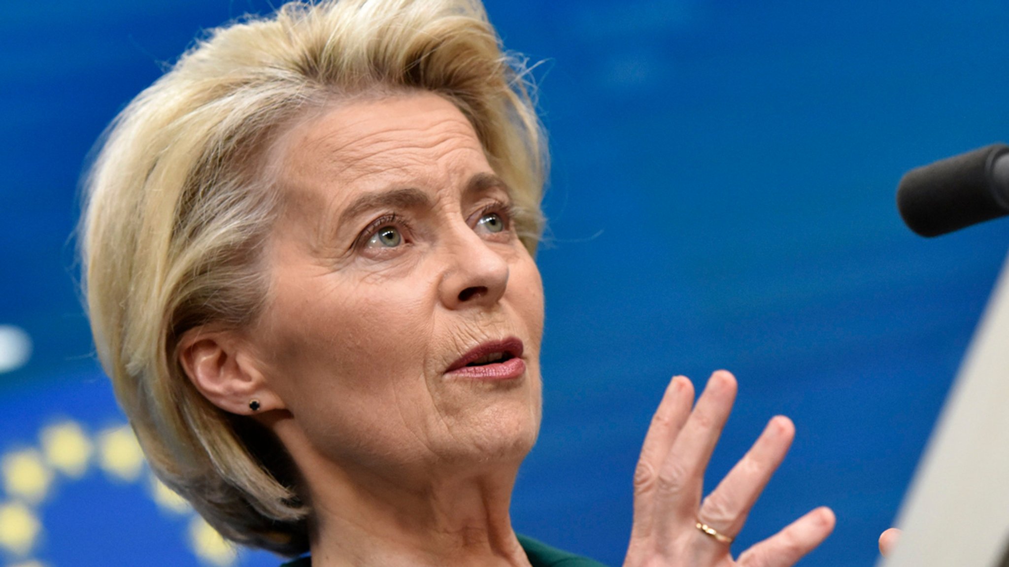 Die Präsidentin der Europäischen Kommission Ursula von der Leyen