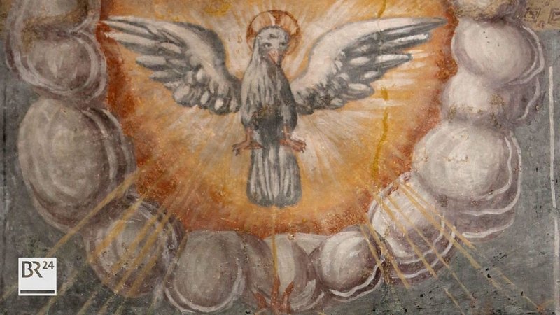 Ein Symbol für den christlichen Pfingst-Feiertag: Die Taube. | Bild: BR Ein Symbol für den christlichen Pfingst-Feiertag: Die Taube.