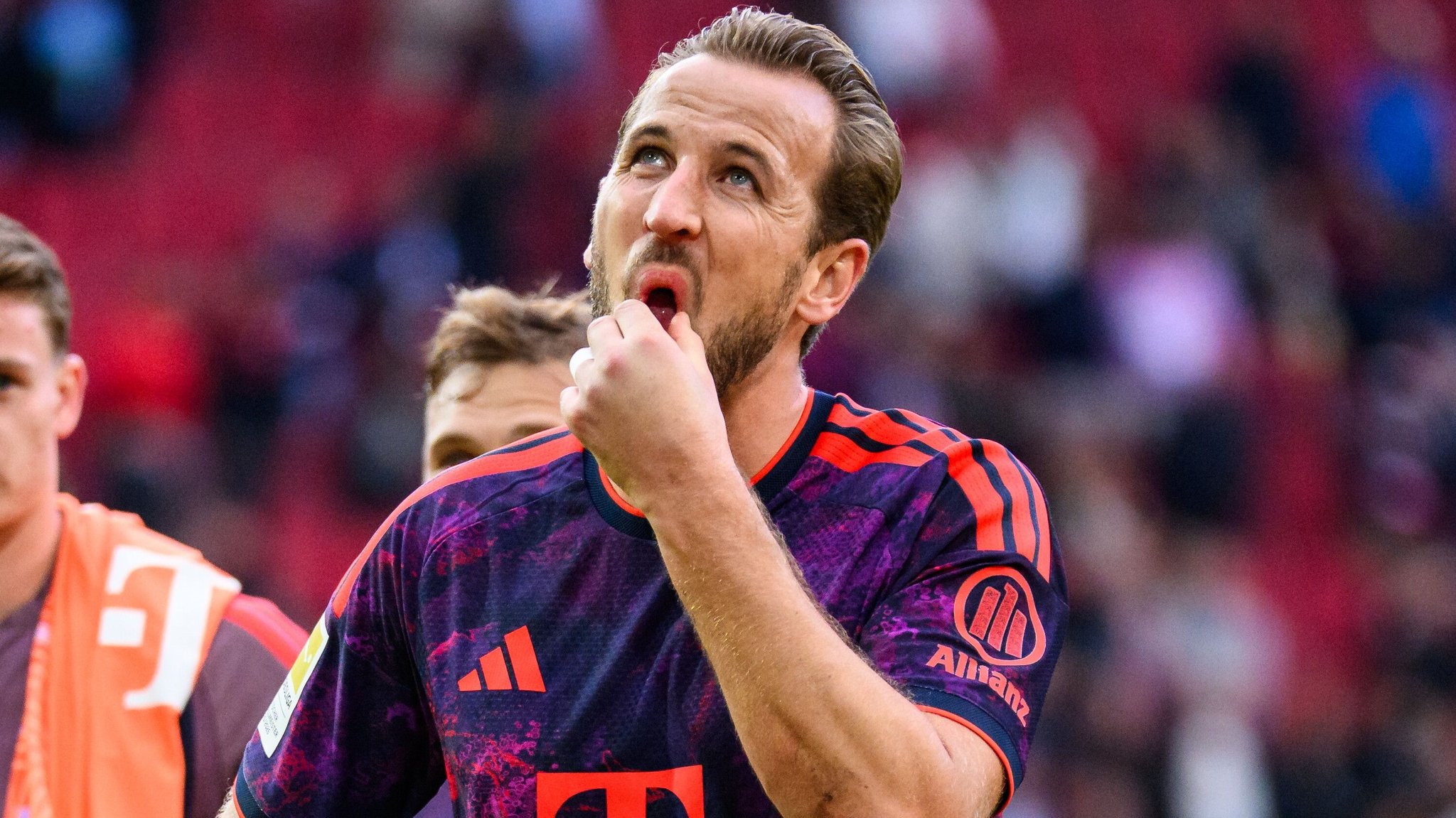 FC-Bayern-Spieler Harry Kane | Bild: picture alliance/dpa | Tom Weller FC-Bayern-Spieler Harry Kane