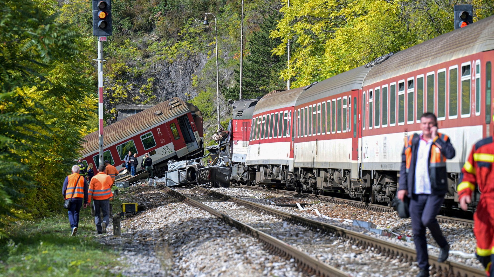 69 Verletzte bei Zugkollision in der Slowakei