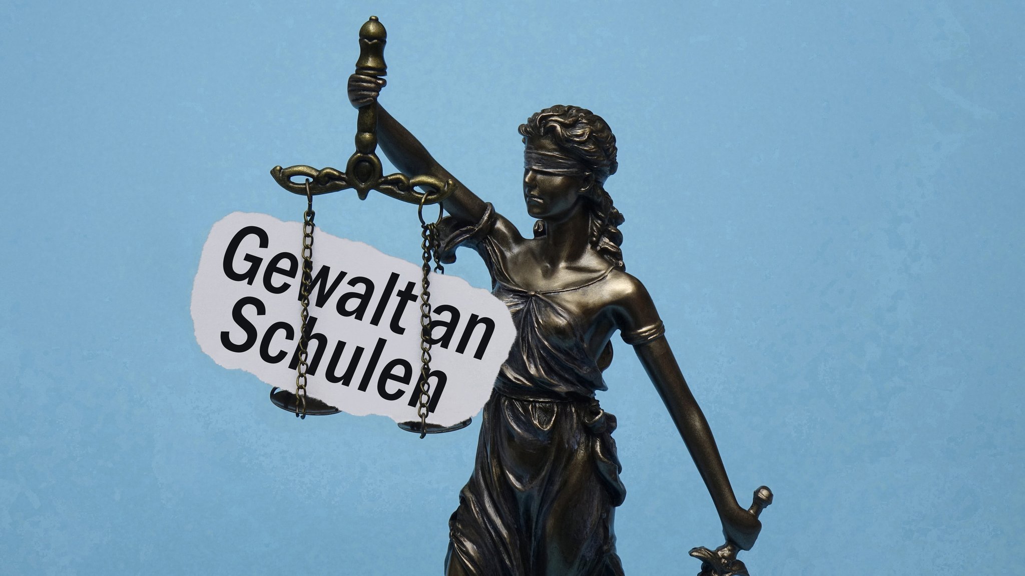 Ein Symbolbild für "Gewalt an Schulen". 