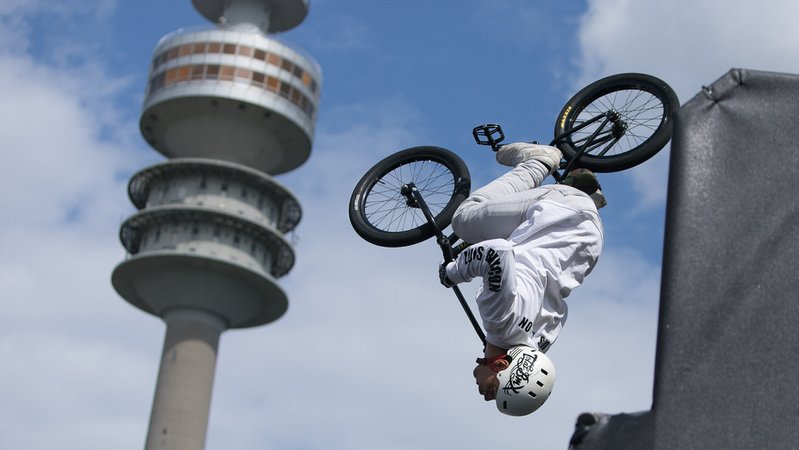 Munich Mash: BMX-Contest | Bild: picture-alliance/dpa Munich Mash: BMX-Contest