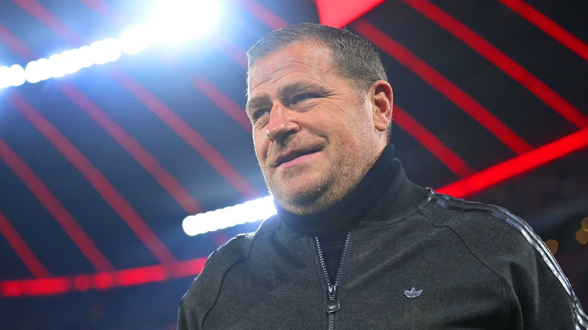 Ein zufriedener Max Eberl nach dem CL-Erfolg | Bild: picture alliance / Frank Hoermann / SVEN SIMON Ein zufriedener Max Eberl nach dem CL-Erfolg