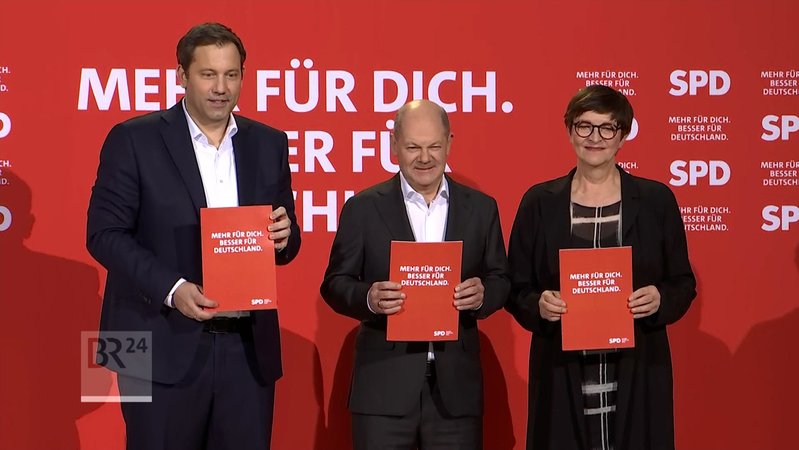SPD stellt Wahlprogramm vor | Bild: BR SPD stellt Wahlprogramm vor