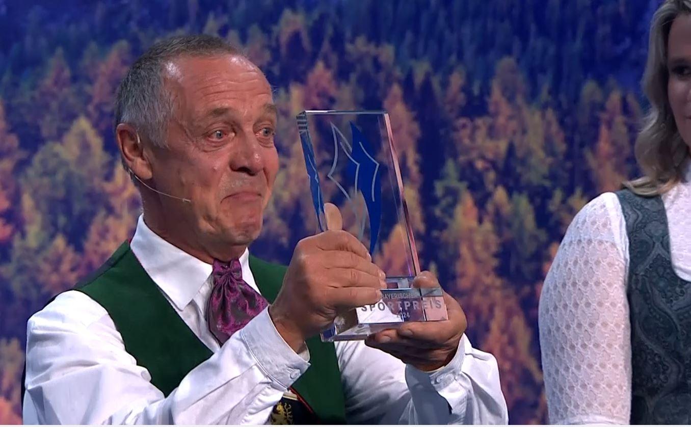Norbert Loch beim Bayrischen Sportpreis