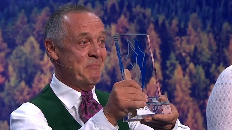 Norbert Loch beim Bayrischen Sportpreis | Bild: BR Norbert Loch beim Bayrischen Sportpreis