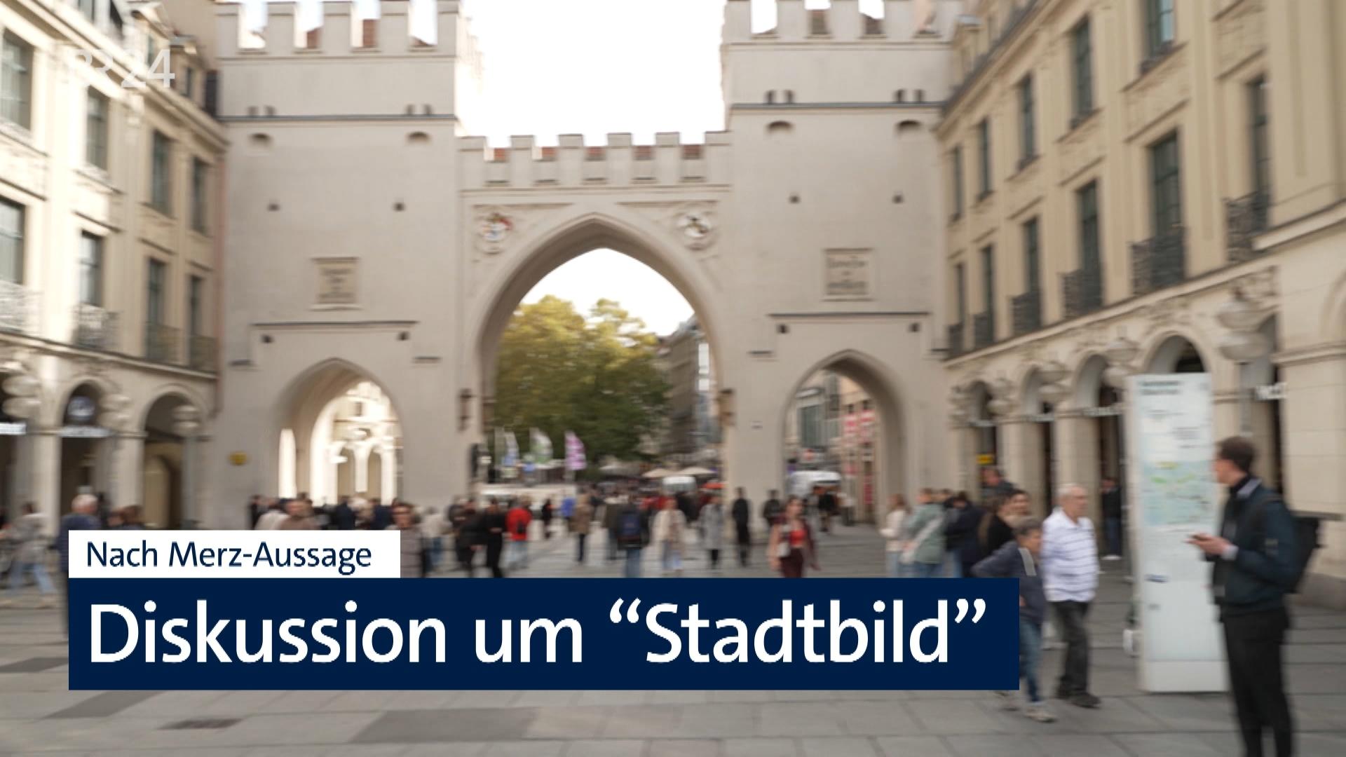 Im Video: Umfrage zum "Stadtbild"