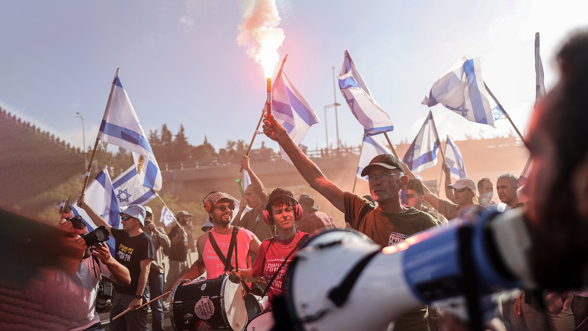 Proteste gegen Justizreform in Israel