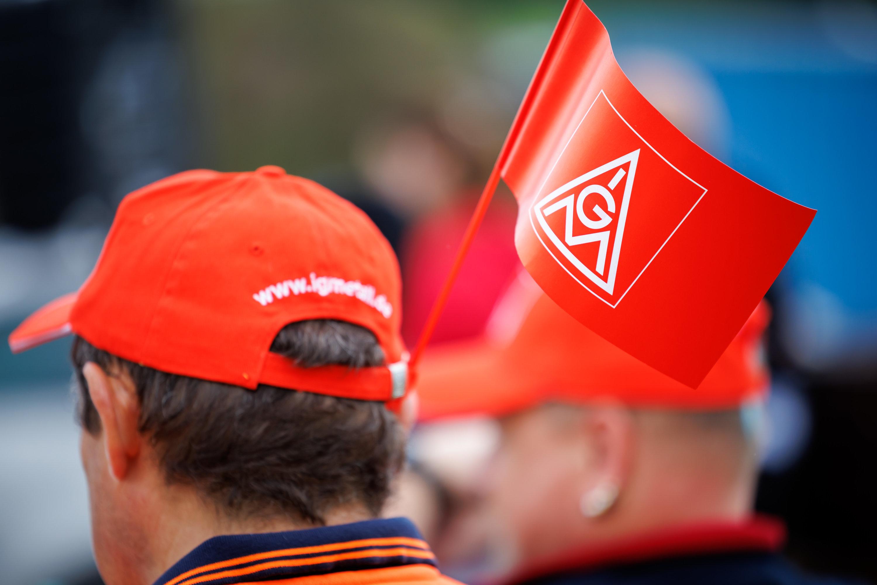 Streikende Menschen (Symbolbild)