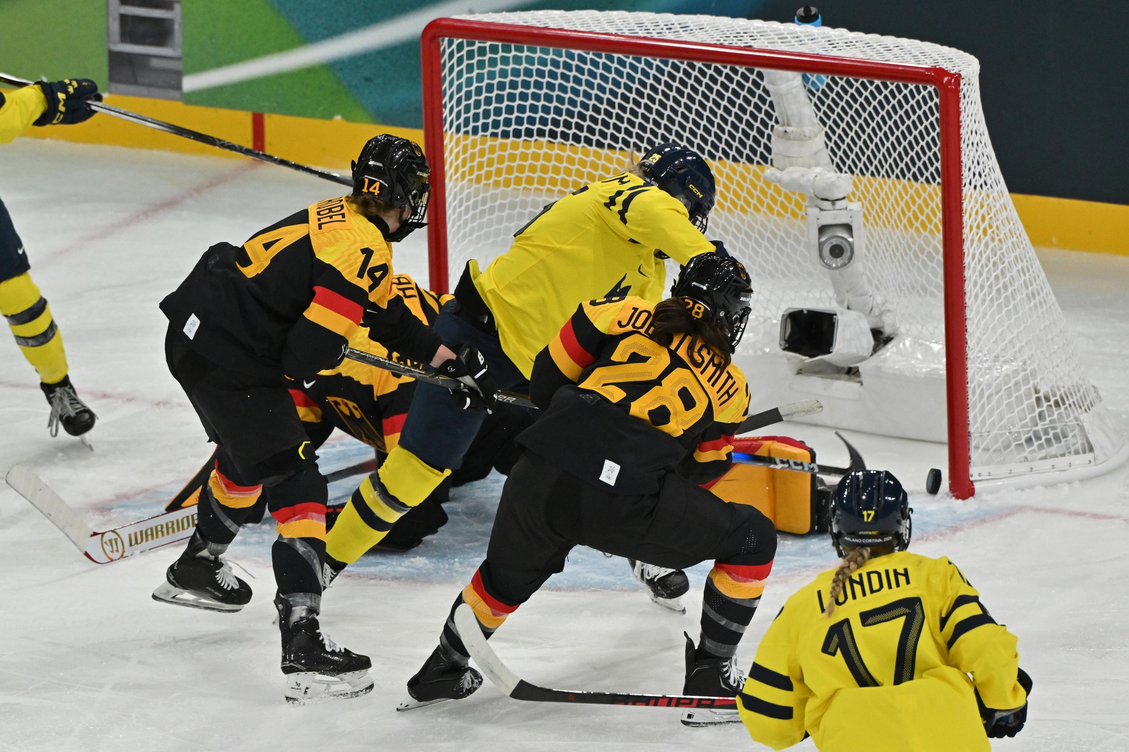 Eishockey: Deutschland gegen Schweden