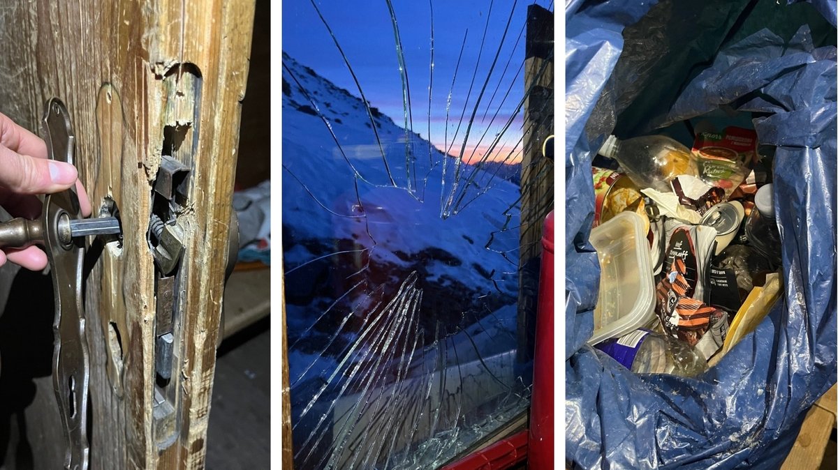 Vandalismus in den Alpen: Wieder ein Winterraum verwüstet