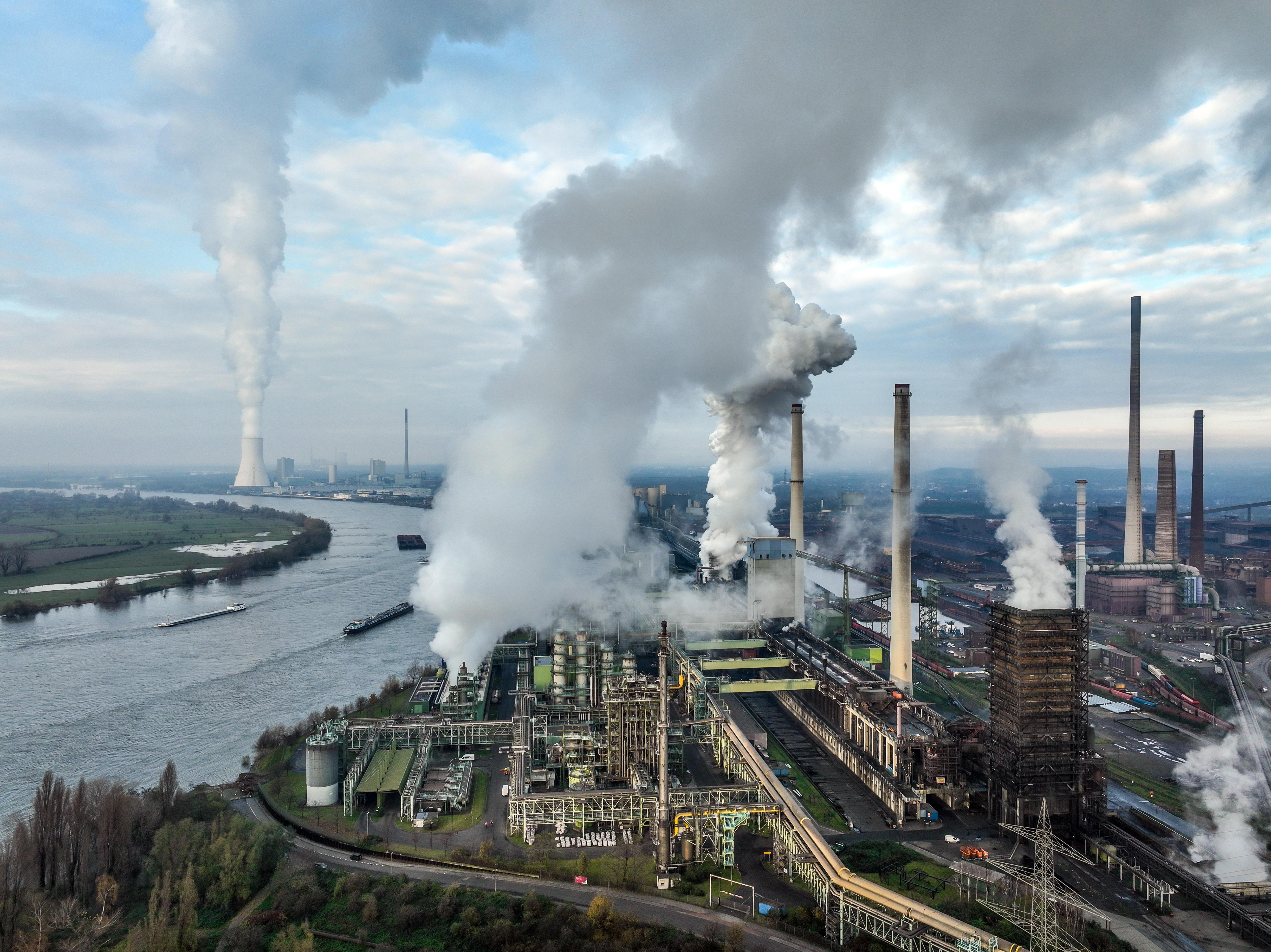 Hüttenwerk in Duisburg-Marxloh