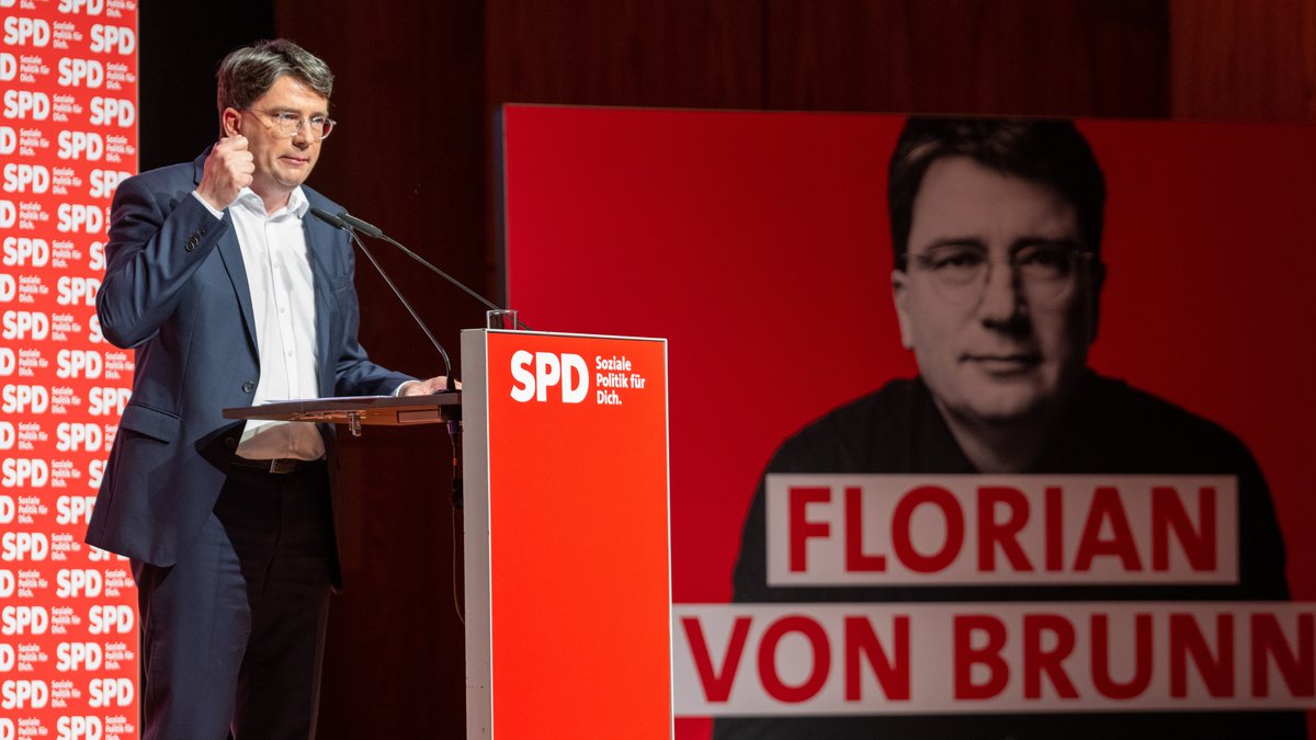 SPD-Spitzenkandidat Florian von Brunn