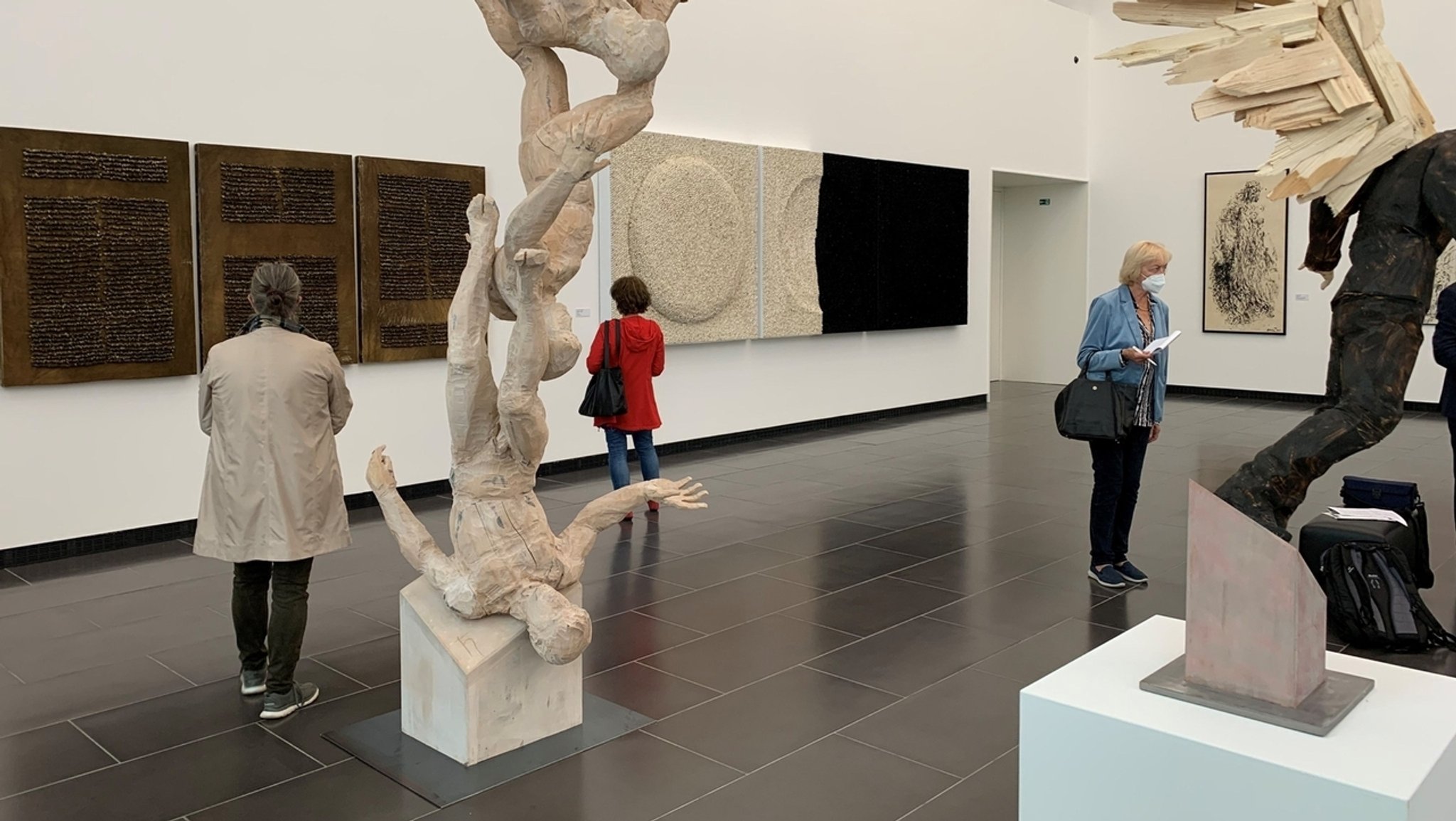 Die Ausstellung Triennale in der Kunsthalle Schweinfurt.