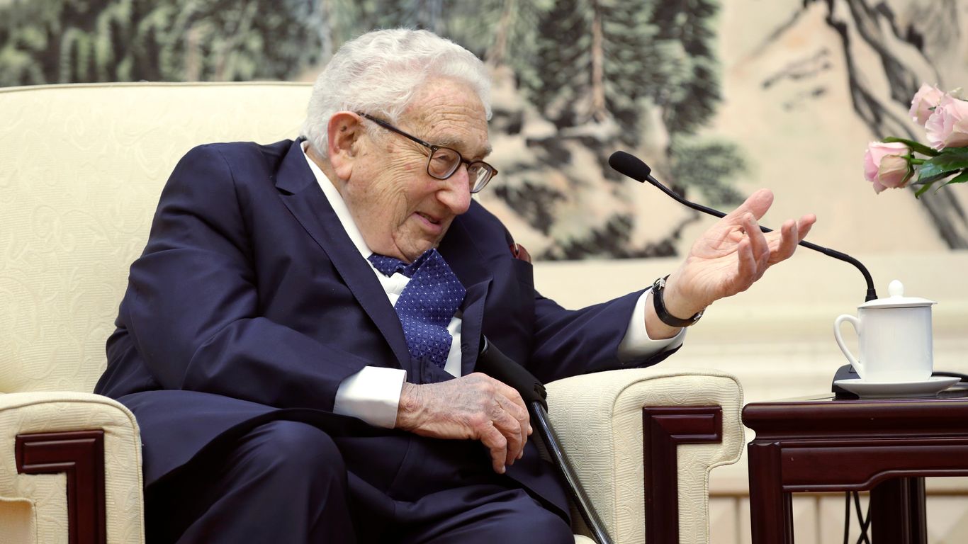 Zurück am Ort seines größten diplomatischen Erfolges: Kissinger 2019 in Peking 