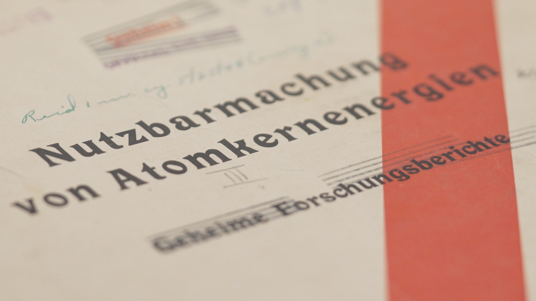 Das deutsche Atomprogramm - Dokumente des Schreckens | Bild: BR Boris Berg Das deutsche Atomprogramm - Dokumente des Schreckens