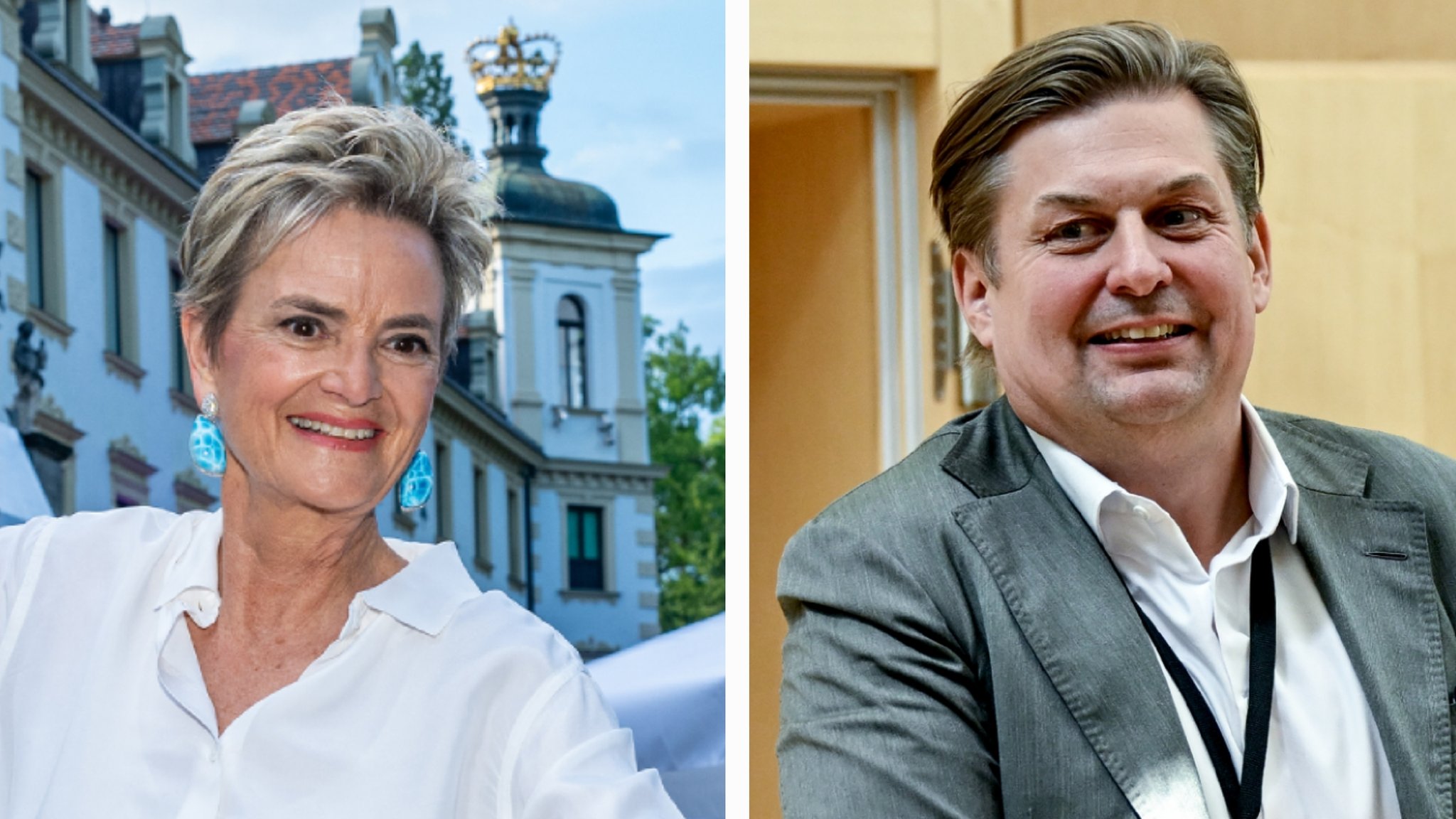 Gloria von Thurn und Taxis und AfD-Politiker Maximilian Krah