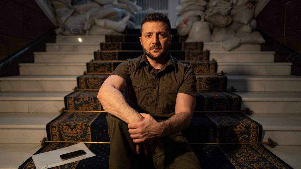 Der ukrainische Präsident Wolodymyr Selenskyj