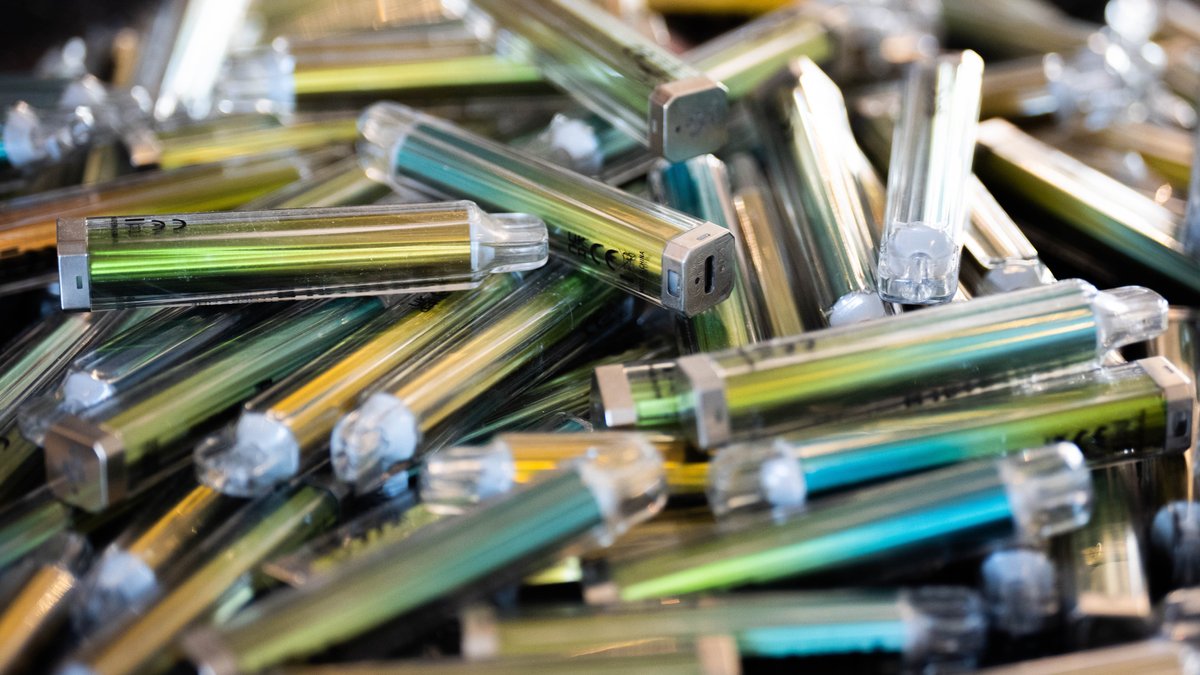 Brandgefahr – Vapes können Reyclingbetriebe anzünden