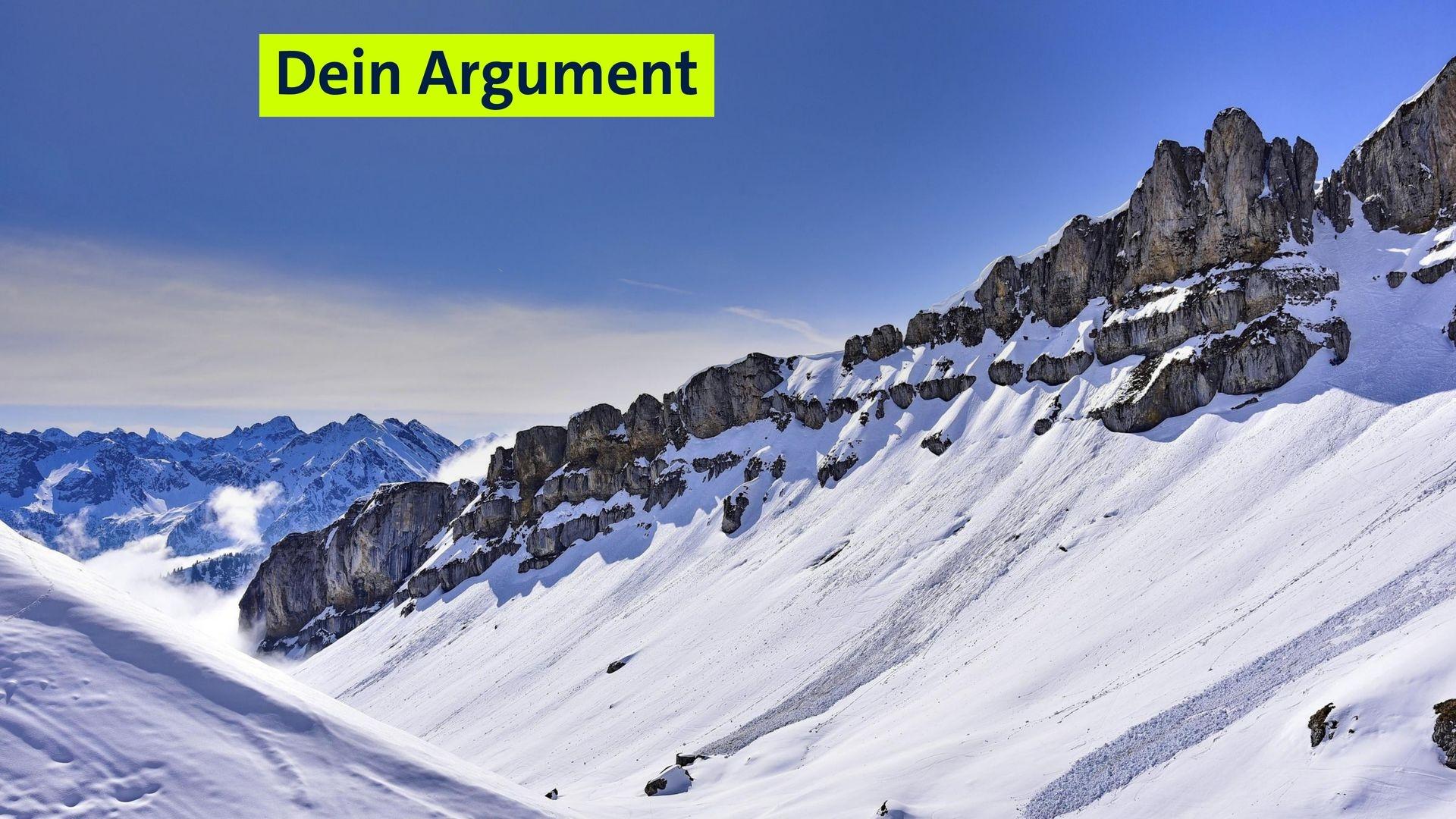 Archivbild: Die Felswände des Hohen Ifen (2230 m) im Kleinwalsertal