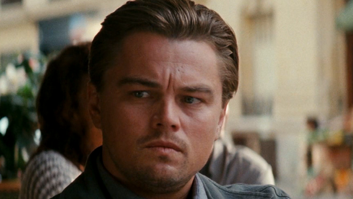 Leonardo DiCaprio in "Inception" von 2010 (Filmszene)