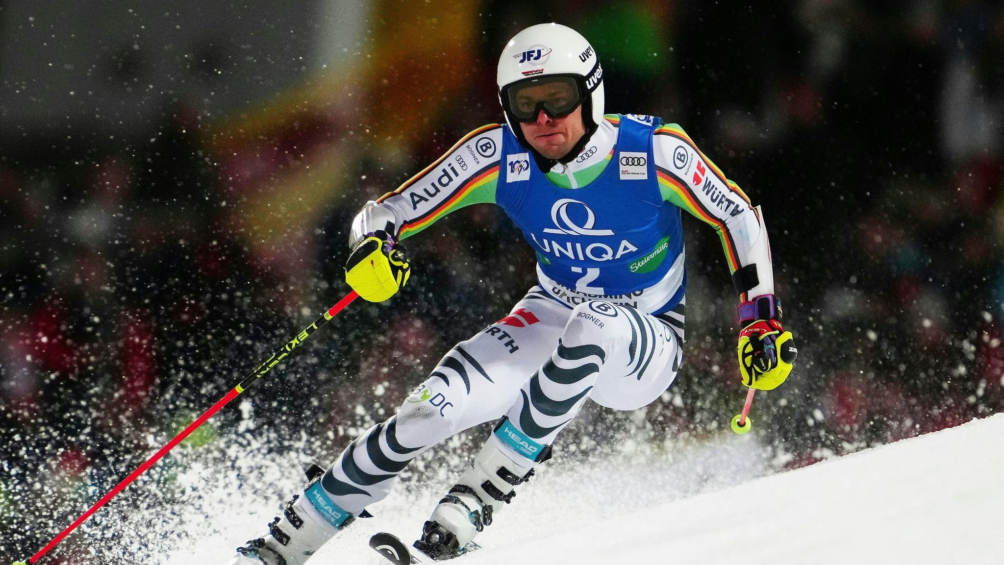 Alexander Schmid beim Riesenslalom in Schladming