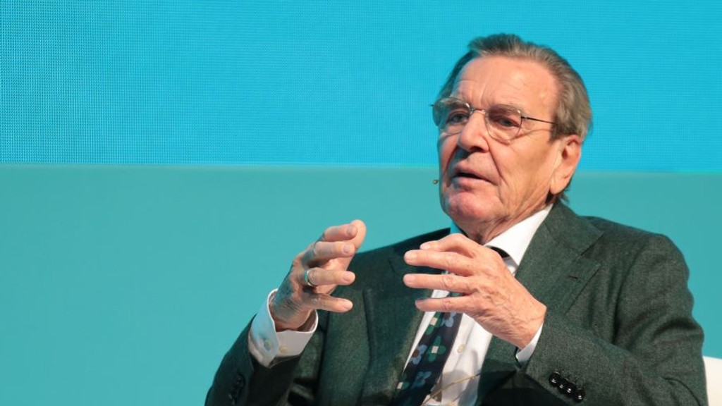 Altkanzler Gerhard Schröder (Archivbild)
