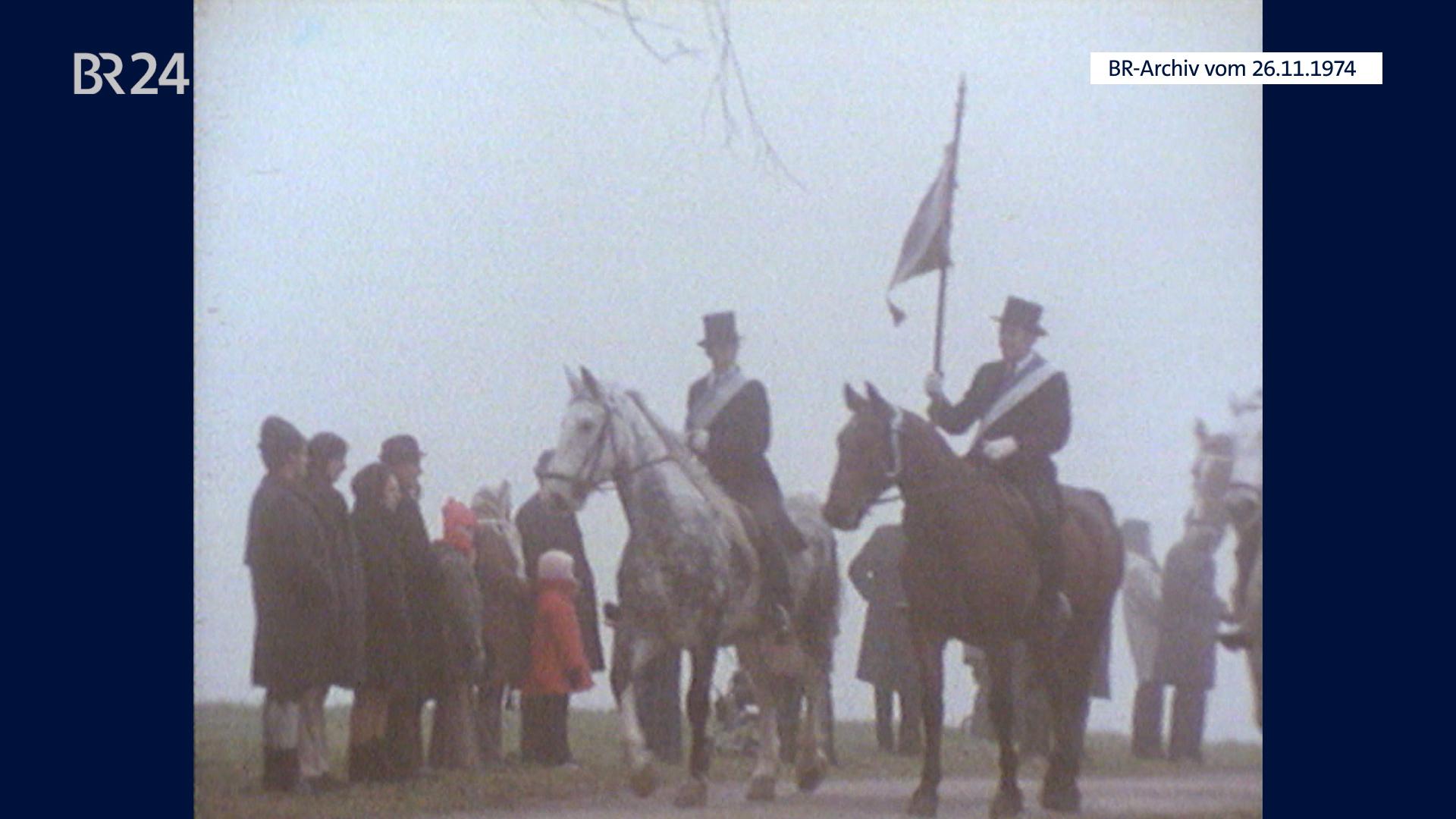 Reiter bei Leonhardi im Nebel