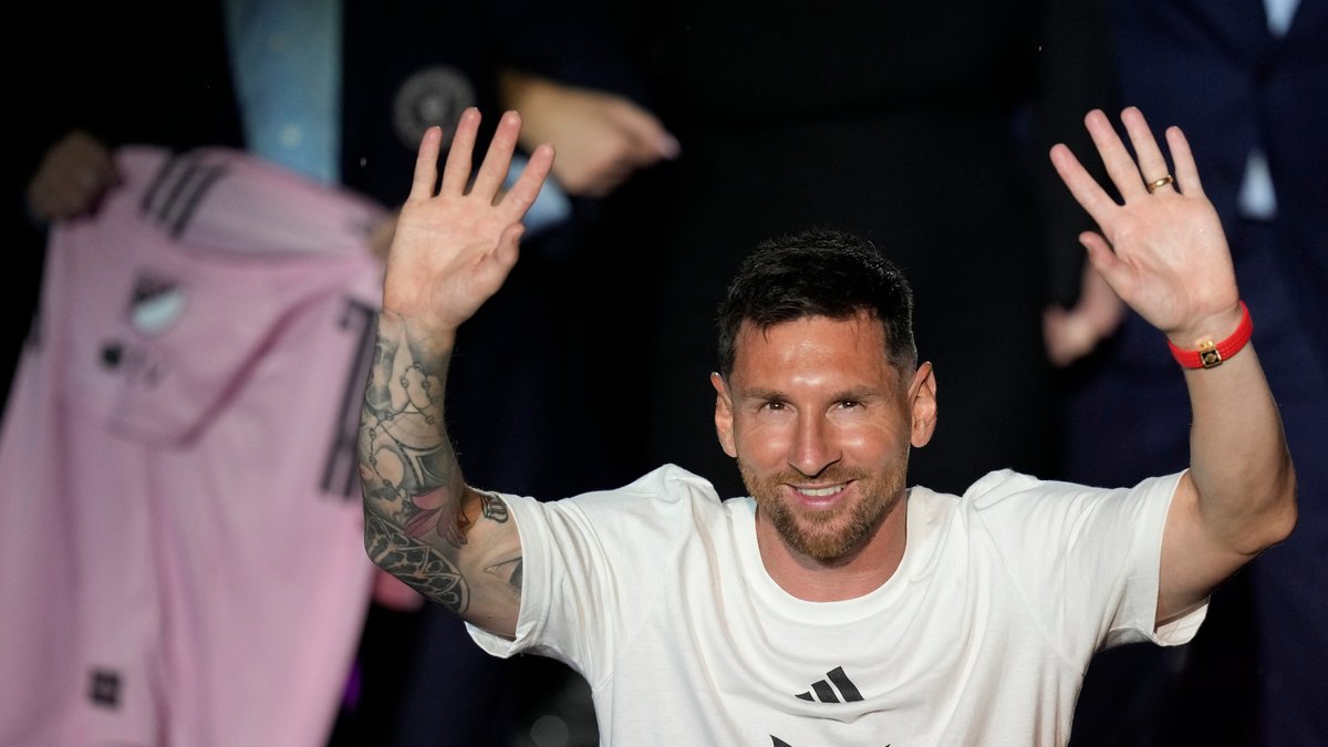 Ankunft des Fussballgotts: Messi bei Inter Miami vorgestellt