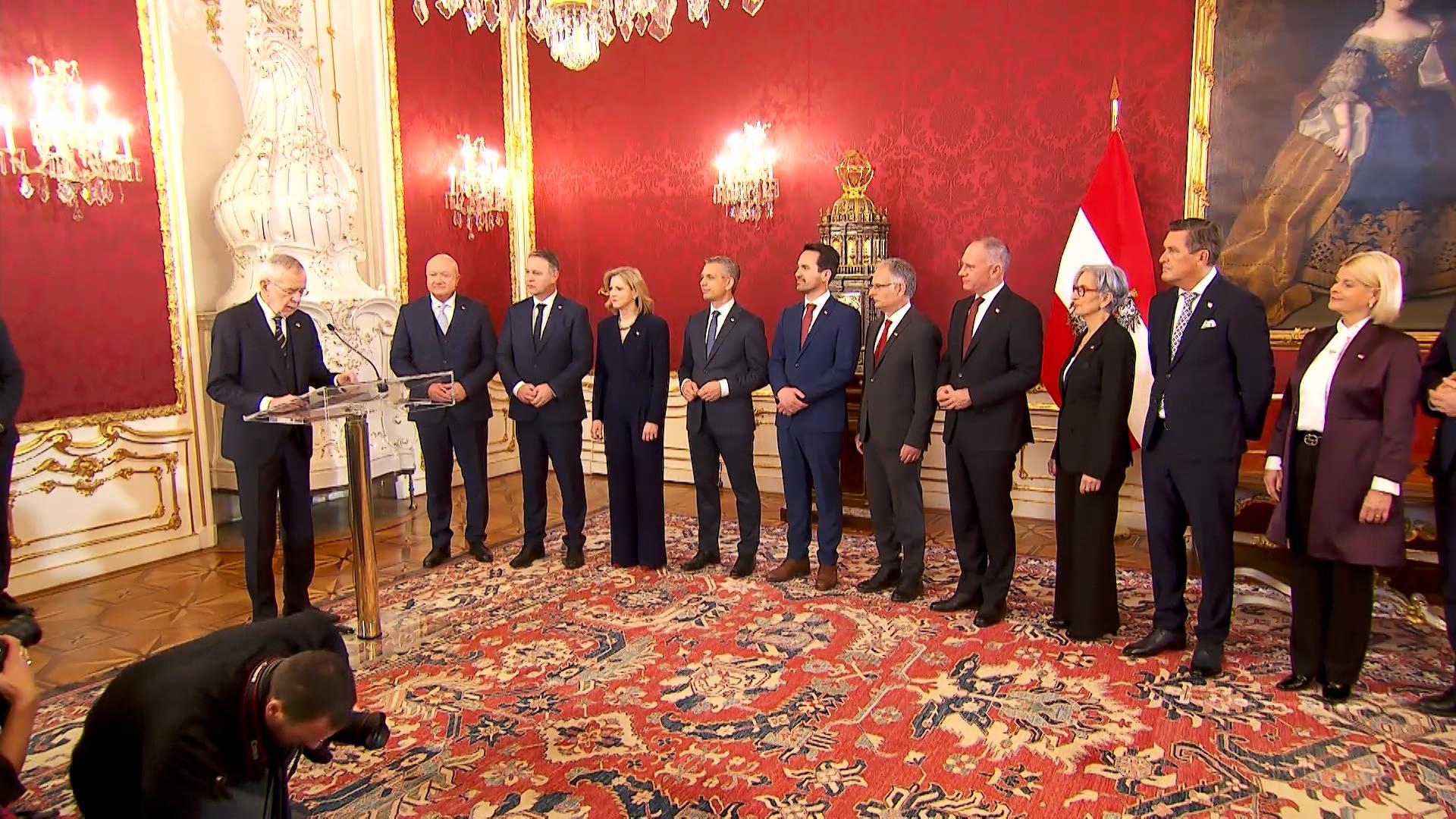 Neue Regierung für Österreich