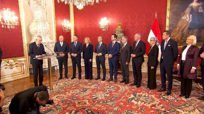 Neue Regierung für Österreich | Bild: BR Neue Regierung für Österreich