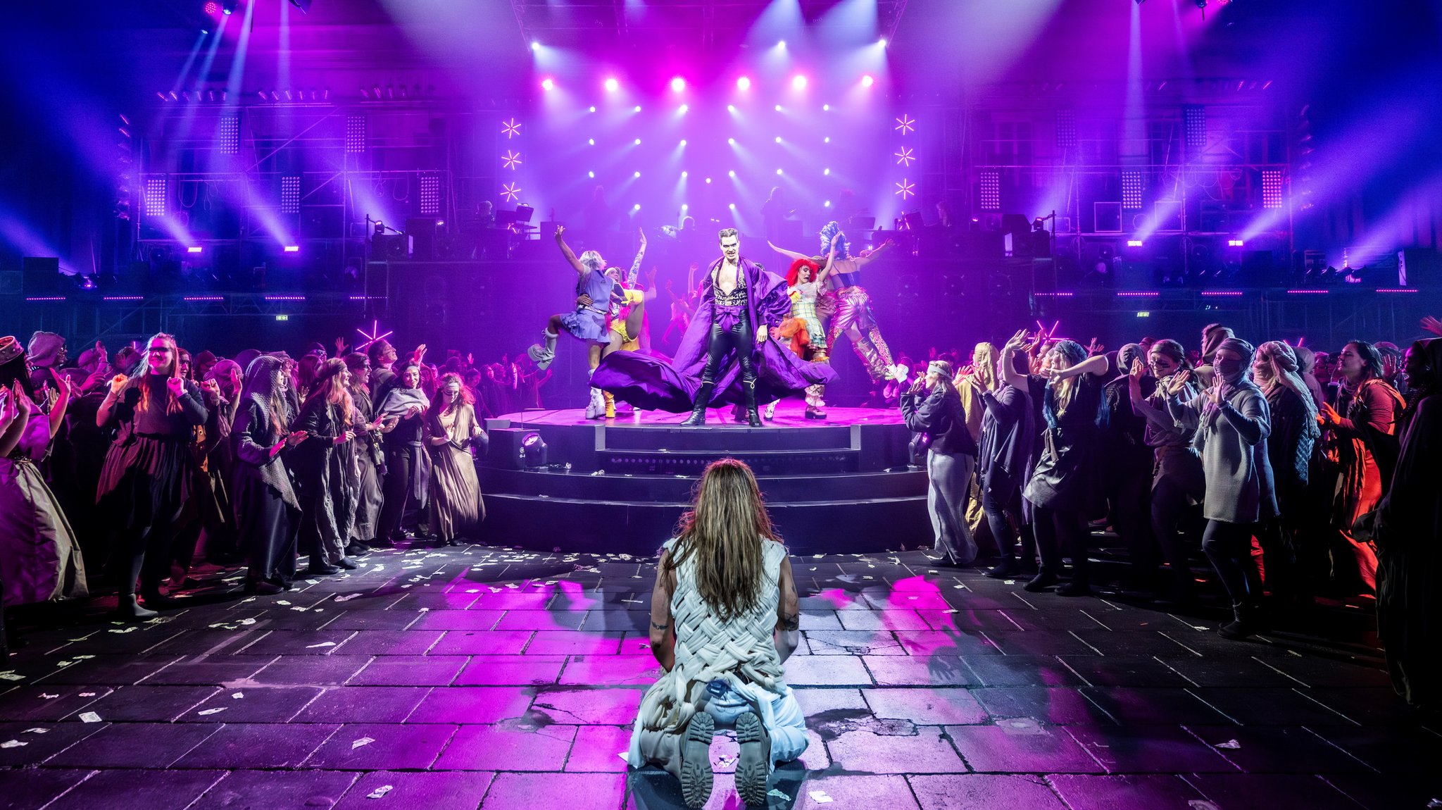 Szene aus "Jesus Christ Superstar"