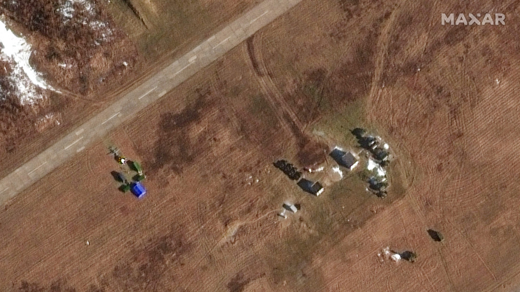 Satellitenbilder zeigen russische Militäraktivitäten.