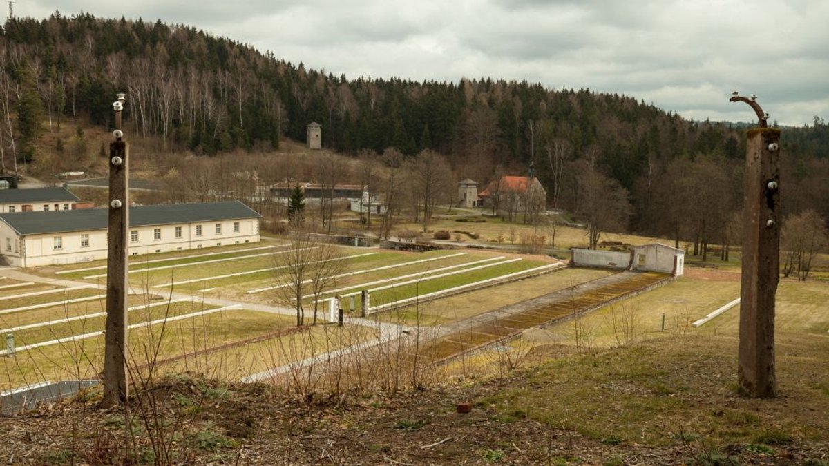 Das Areal der KZ-Gedenkstätte Flossenbürg