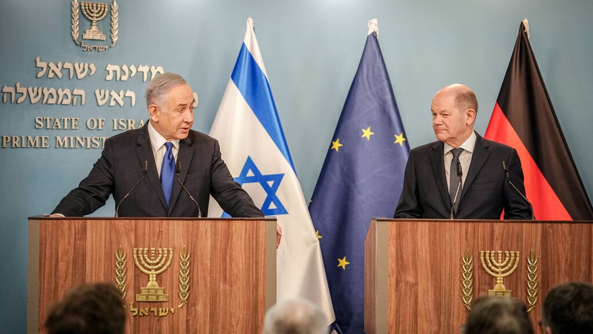 Scholz stellt Vorgehen Israels im Gaza-Krieg offen infrage